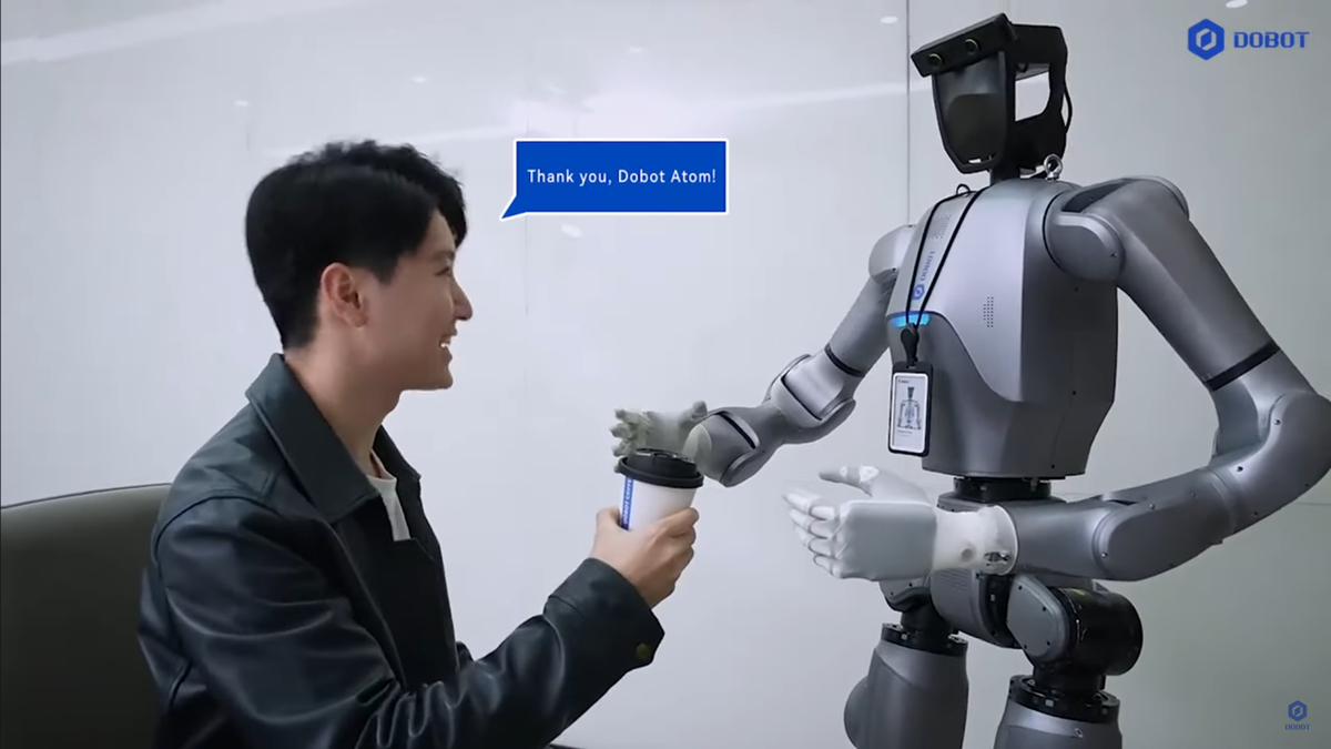 Dobot Atom: Our First Humanoid Robot!